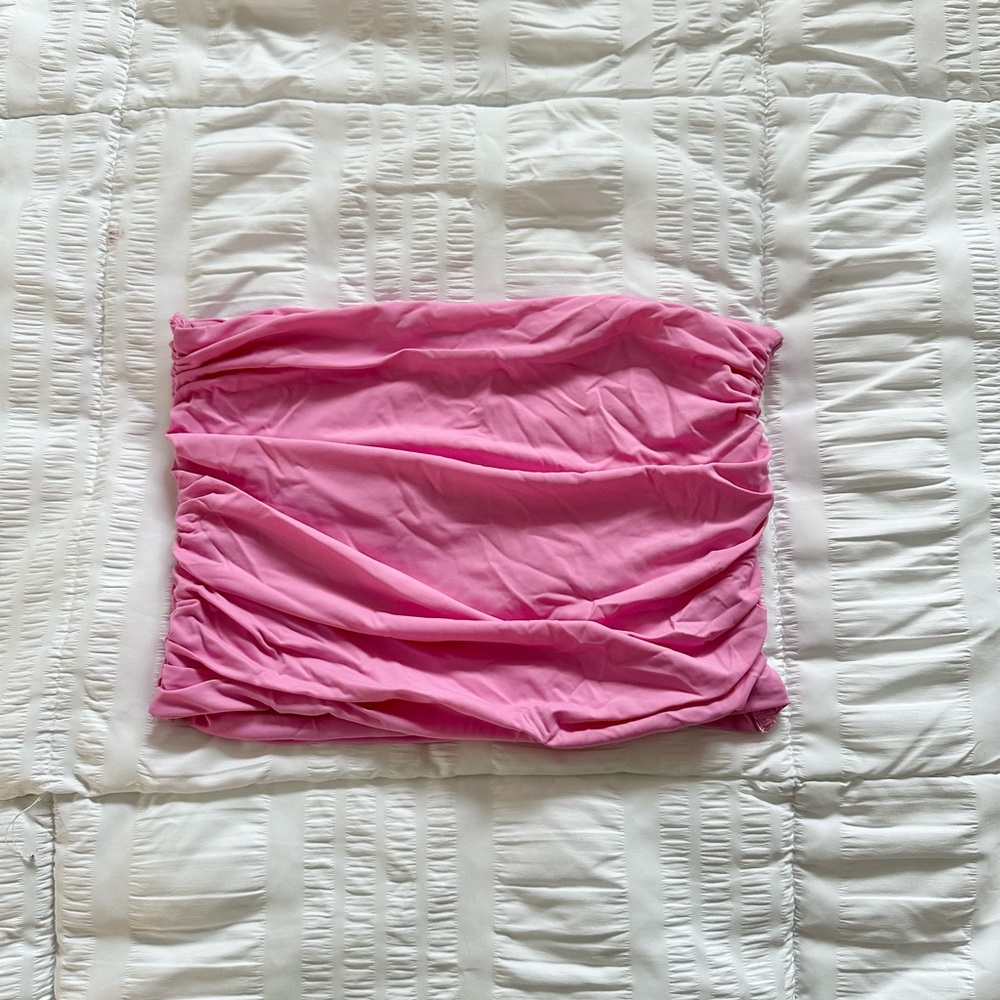Zara Pink Tube Top